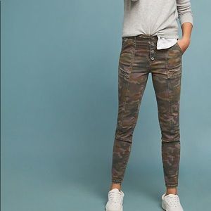 Anthropologie Camo Pants